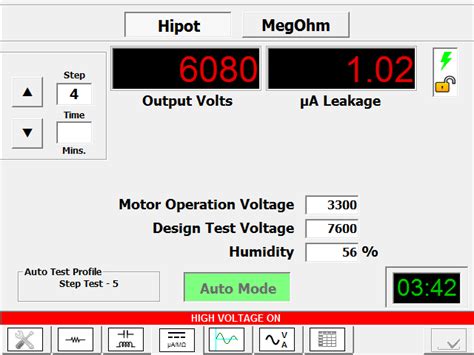 drop test of motor|hypot motor testing.